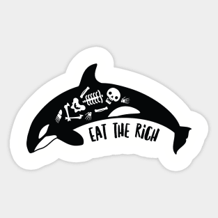 Eat the Rich Sticker